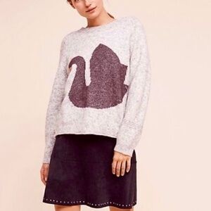 Fold by Hansel from Basel Anthropologie black swan sweater size small
